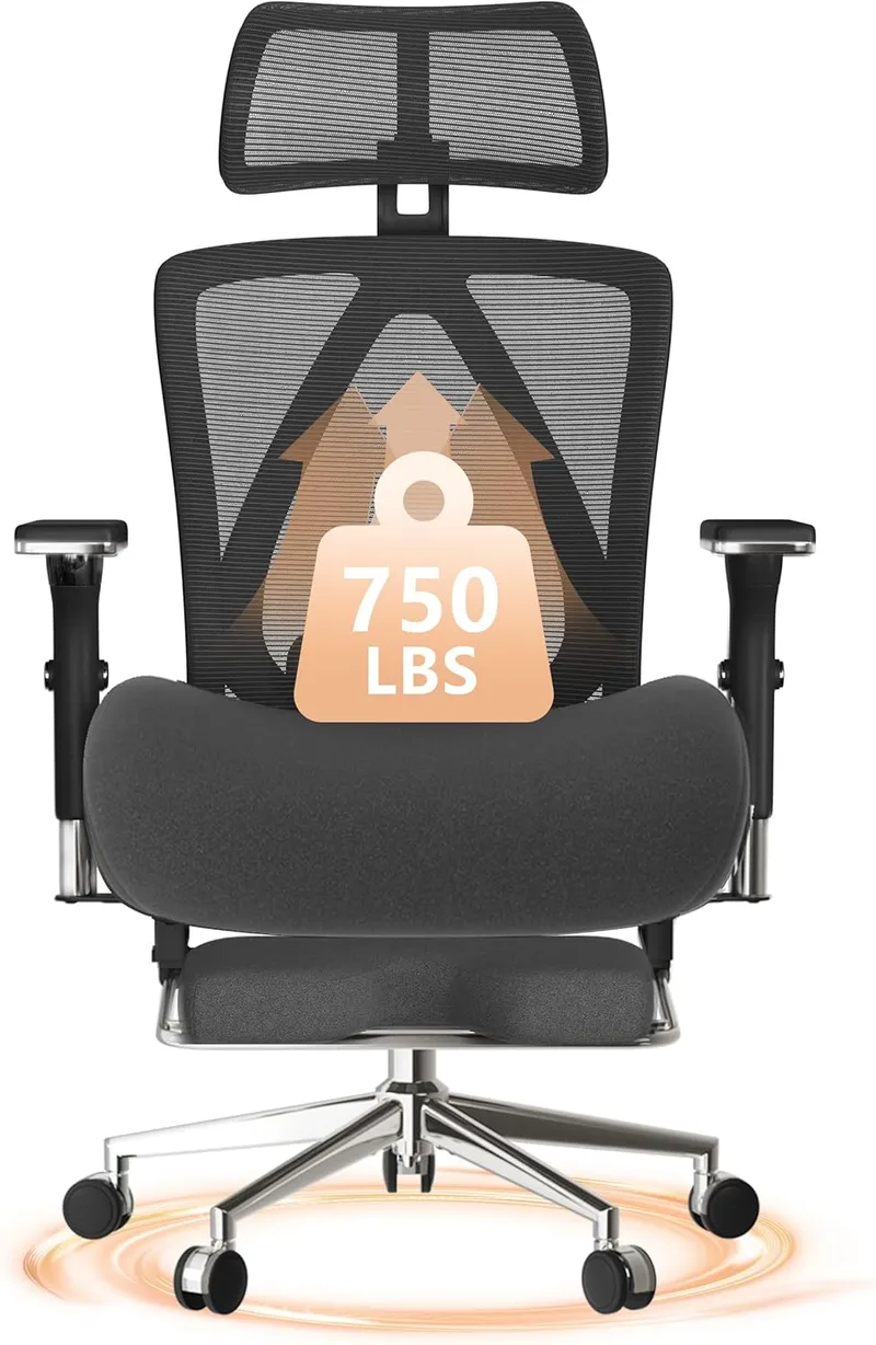 BLISNEST 750lbs Big and Tall Office Chair
